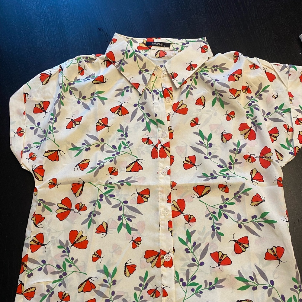 Roly Poly light summer blouse.